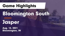 Bloomington South  vs Jasper  Game Highlights - Aug. 14, 2021