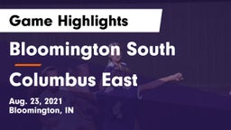 Bloomington South  vs Columbus East  Game Highlights - Aug. 23, 2021