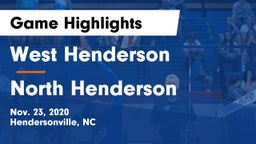 West Henderson  vs North Henderson  Game Highlights - Nov. 23, 2020