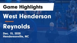 West Henderson  vs Reynolds  Game Highlights - Dec. 15, 2020