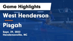 West Henderson  vs Pisgah Game Highlights - Sept. 29, 2022