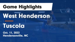 West Henderson  vs  Tuscola  Game Highlights - Oct. 11, 2022