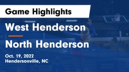 West Henderson  vs North Henderson Game Highlights - Oct. 19, 2022
