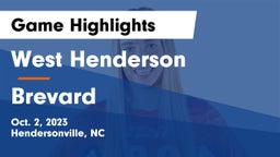 West Henderson  vs Brevard  Game Highlights - Oct. 2, 2023