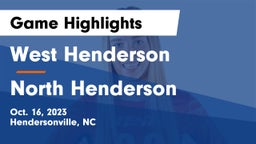 West Henderson  vs North Henderson  Game Highlights - Oct. 16, 2023