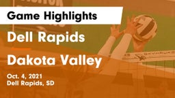 Dell Rapids  vs Dakota Valley  Game Highlights - Oct. 4, 2021