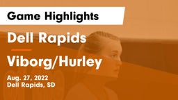 Dell Rapids  vs Viborg/Hurley Game Highlights - Aug. 27, 2022