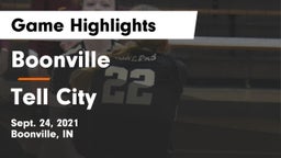 Boonville  vs Tell City  Game Highlights - Sept. 24, 2021