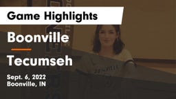 Boonville  vs Tecumseh  Game Highlights - Sept. 6, 2022