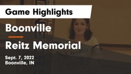Boonville  vs Reitz Memorial  Game Highlights - Sept. 7, 2022