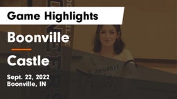Boonville  vs Castle  Game Highlights - Sept. 22, 2022