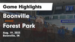 Boonville  vs Forest Park  Game Highlights - Aug. 19, 2023