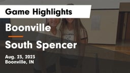 Boonville  vs South Spencer  Game Highlights - Aug. 23, 2023