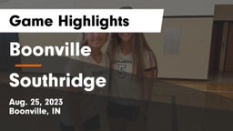 Boonville  vs Southridge  Game Highlights - Aug. 25, 2023
