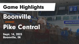 Boonville  vs Pike Central  Game Highlights - Sept. 14, 2023