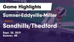 Sumner-Eddyville-Miller  vs Sandhills/Thedford Game Highlights - Sept. 28, 2019