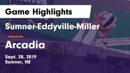 Sumner-Eddyville-Miller  vs Arcadia  Game Highlights - Sept. 28, 2019