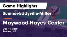 Sumner-Eddyville-Miller  vs Maywood-Hayes Center Game Highlights - Oct. 11, 2019