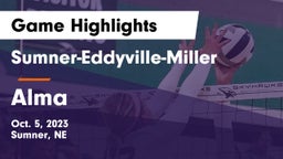 Sumner-Eddyville-Miller  vs Alma  Game Highlights - Oct. 5, 2023