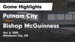Putnam City  vs Bishop McGuinness  Game Highlights - Oct. 8, 2020