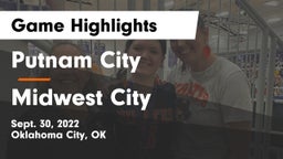 Putnam City  vs Midwest City  Game Highlights - Sept. 30, 2022