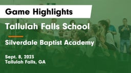 Tallulah Falls School vs Silverdale Baptist Academy Game Highlights - Sept. 8, 2023