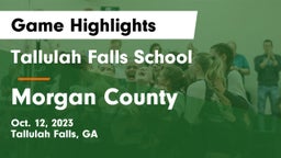 Tallulah Falls School vs Morgan County  Game Highlights - Oct. 12, 2023