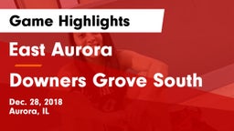 East Aurora  vs Downers Grove South Game Highlights - Dec. 28, 2018