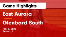 East Aurora  vs Glenbard South  Game Highlights - Jan. 3, 2020