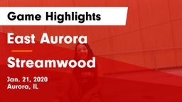 East Aurora  vs Streamwood  Game Highlights - Jan. 21, 2020