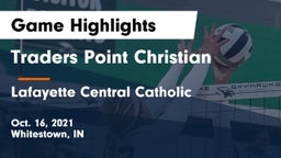 Traders Point Christian  vs Lafayette Central Catholic  Game Highlights - Oct. 16, 2021
