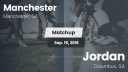 Matchup: Manchester High vs. Jordan  2016