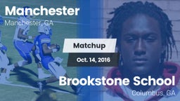 Matchup: Manchester High vs. Brookstone School 2016