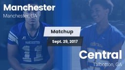 Matchup: Manchester High vs. Central  2017