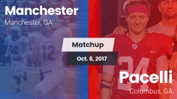 Matchup: Manchester High vs. Pacelli  2017
