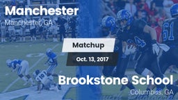 Matchup: Manchester High vs. Brookstone School 2017