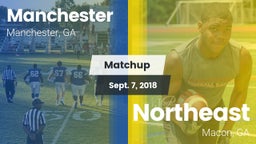 Matchup: Manchester High vs. Northeast  2018