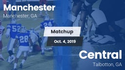 Matchup: Manchester High vs. Central  2019