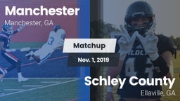 Matchup: Manchester High vs. Schley County  2019
