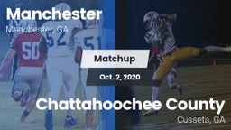 Matchup: Manchester High vs. Chattahoochee County  2020