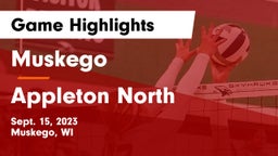Muskego  vs Appleton North Game Highlights - Sept. 15, 2023