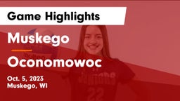 Muskego  vs Oconomowoc  Game Highlights - Oct. 5, 2023