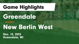 Greendale  vs New Berlin West  Game Highlights - Dec. 15, 2023