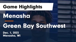 Menasha  vs Green Bay Southwest  Game Highlights - Dec. 1, 2023