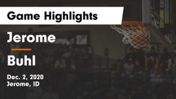 Jerome  vs Buhl  Game Highlights - Dec. 2, 2020