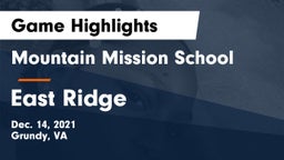 Mountain Mission School vs East Ridge Game Highlights - Dec. 14, 2021