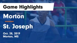 Morton  vs St. Joseph Game Highlights - Oct. 28, 2019