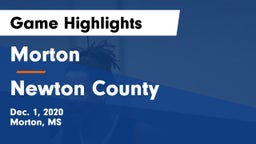 Morton  vs Newton County  Game Highlights - Dec. 1, 2020