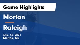 Morton  vs Raleigh  Game Highlights - Jan. 14, 2021