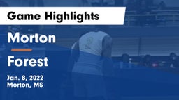 Morton  vs Forest  Game Highlights - Jan. 8, 2022